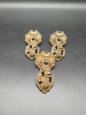 Set Of 3 Art Deco Floral