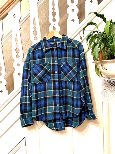 Zara womens flannel - zara, shirt