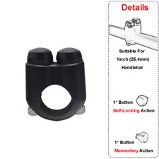 1 Momentary 1 Self-locking