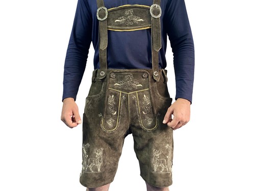Men premium lederhosen real - men's,