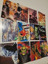 12 Horror Spooky Trading Cards