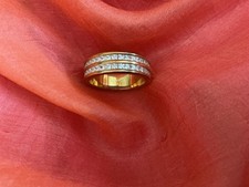 Gold Coloured Band Ring With