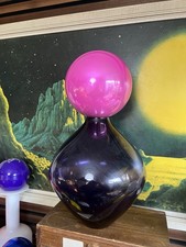 Vintage Space Age Purple Glass