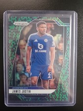 2024-25 Panini Prizm James Justin #267 Snake Skin Prizm Leicester City