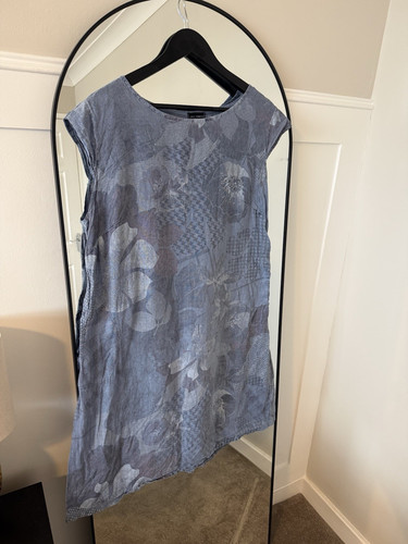 Luca vanucci blue floral 100 - vanucci, 100%