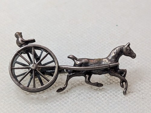 Vintage sterling silver horse - vintage,