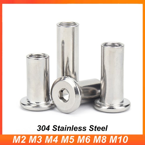 Sleeve nuts 6 8 - m2,3,4,5,6,8,10, a2