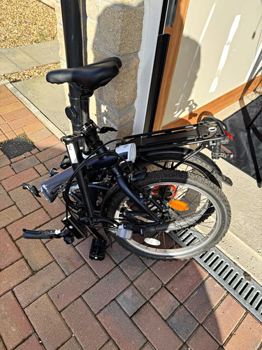 Oxylane folding bike 20in - folding,