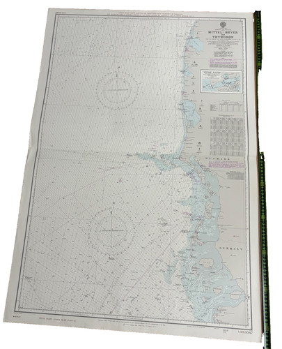 1978 admiralty chart 3347 - 1978,