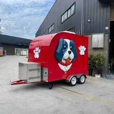Custom Mobile Pet Grooming Trailer | Dog & Cat Bath Van | Fully Equipped