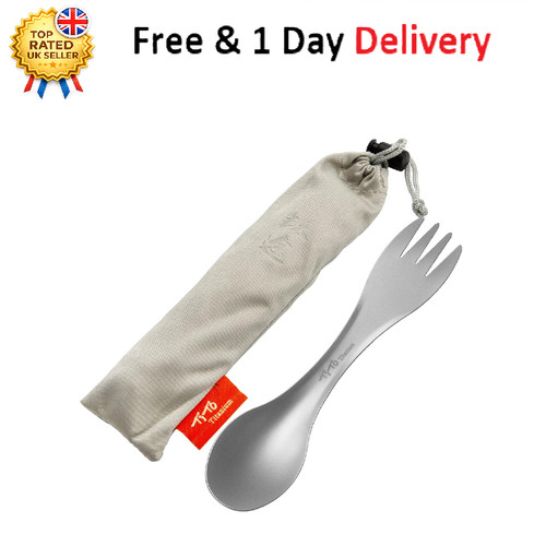 Tito titanium spork - tito, 2-in-1