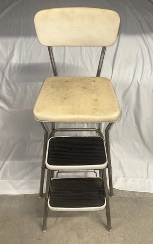 Vintage cosco white - step, stool
