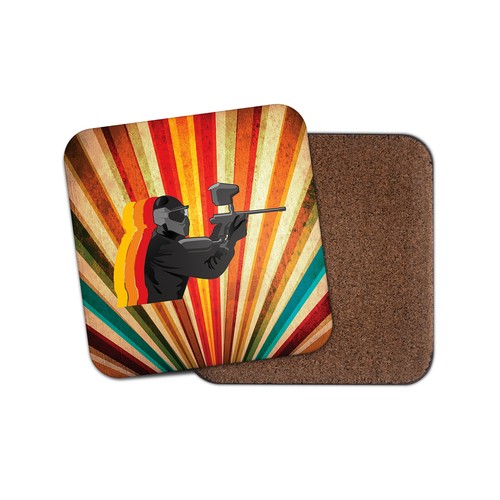 Paintball paint ball - paint, mat
