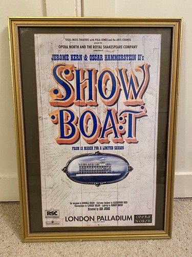 Signed vintage framed show - vintage,