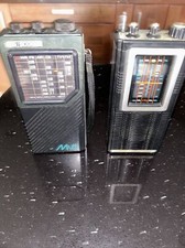 2x Multi and Vintage Radio Receivers. Neither Working. Collectors Items !