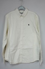 Carhartt Madison Fine Cord shirt Wax Long Sleeve  Size S RRP £90.00