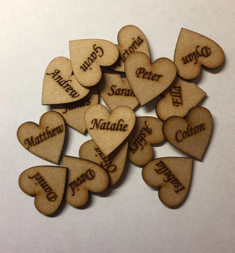 Wooden laser cut - 5x,