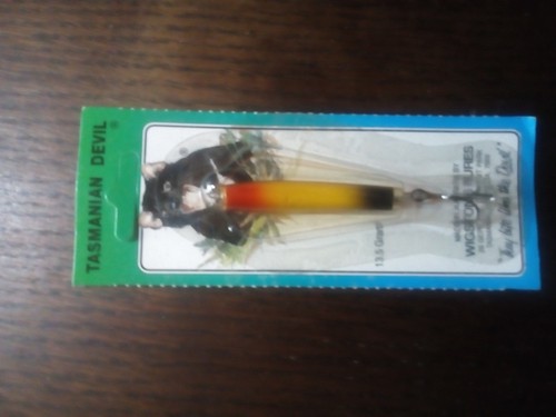 Vintage tasmanian devil lure - tasmanian,
