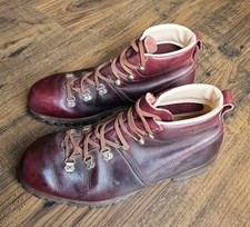 Helvellyn by Hawkins Leather Boots UK Size 8, EU42, Vintage Walking Boot