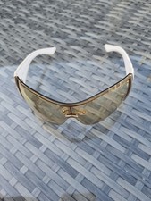 Alviero Martini White Leather Sunglasses