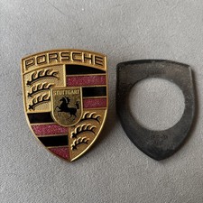 Porsche Bonnet Badge Genuine