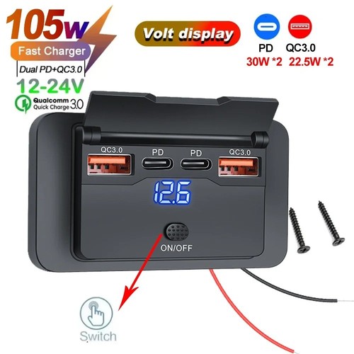 12v dual usb - dual, fast