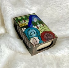 Vintage Cloisonne Match Box