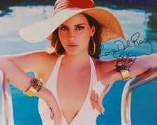 Lana Del Rey Singer Songwriter Signed Autograph Photograph COA 