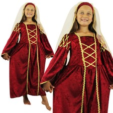 RICH TUDOR PRINCESS RED DRESS