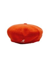 Kangol Wool Jax Beret Cherry Glow Orange Cap - L