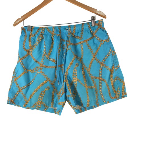 Zara swim shorts mens - zara, blue