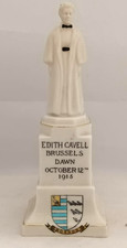 Carlton Ware Crested China EDITH CAVELL Memorial  BOGNOR Crest