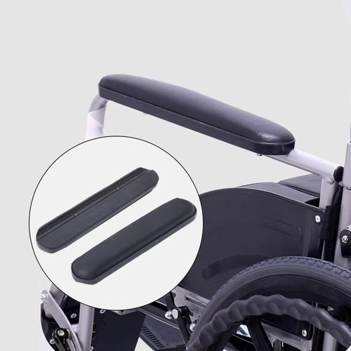 Wheelchair armrest pad leather - wheelchair,