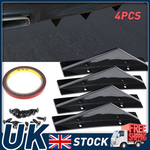 4pcs car auto gloss - gloss, black