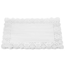 100 Pcs White Lace Paper