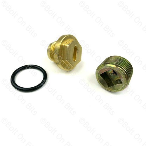Fill drain plugs front or - fill,