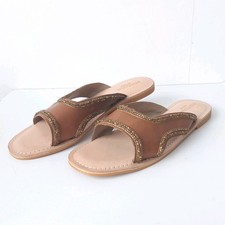 Monsoon Sandals Tan Leather