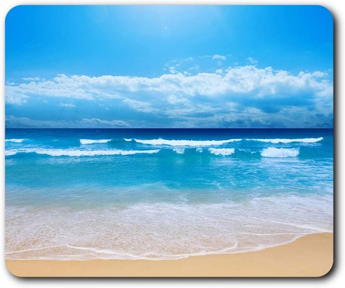 Beach scene seaside - scene, mat