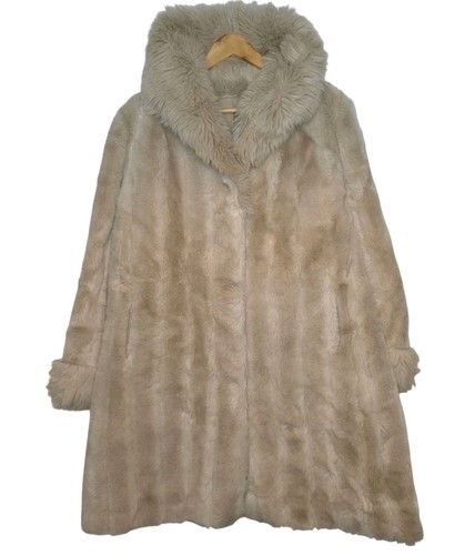 Vintage astraka faux fur coat - vintage,