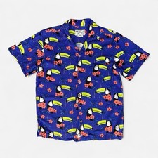 Hawaiian Bird Pattern Short