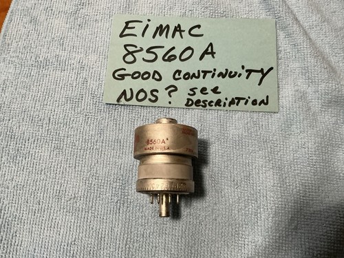 Eimac 8560a transmitting tube - transmitting,