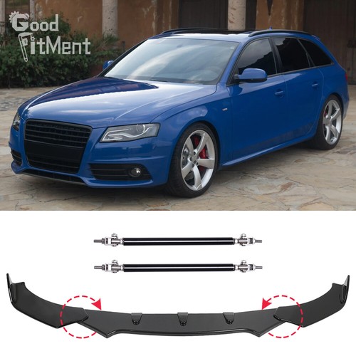 Glossy black front bumper - glossy,