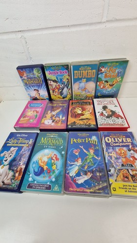 Walt disney vhs tape - walt, classics