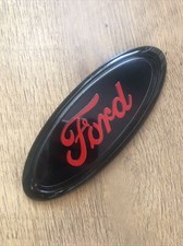 Ford 150mm X 60mm black & Red