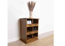 BRAND NEW Wooden Shoe and Boot Locker RRP £189.99