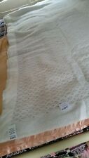 Vintage White Warm Feel Nursing Blanket 82" X 73"