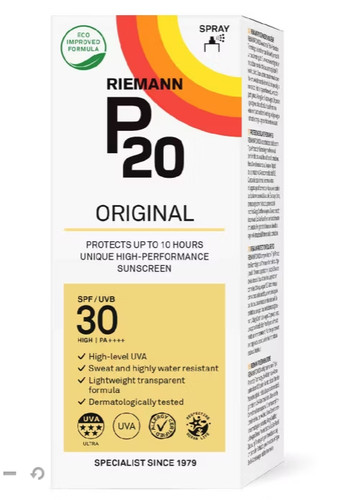 Riemann p20 original spf - p20,