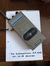 International Air Band Radio Reciever CB FM (for spares / repair)