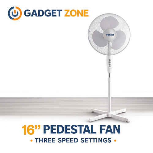 Frontier inch pedestal fan - 16,