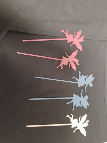Lot metal cutout fairy - lot, metal,